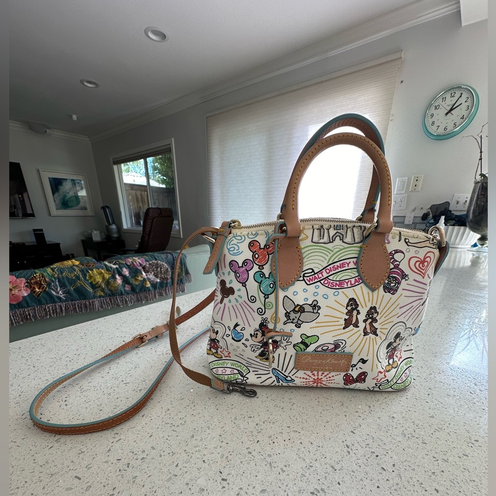 Dooney and Bourne Disney Sketch Small Satchel